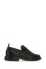 Thom Browne Man Black Leather Loafers