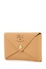 Peach leather Sovana card holder