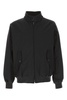 Black polyester blend jacket