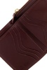 Burgundy leather wallet