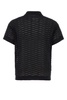 Black cotton blend Taske Scale polo shirt