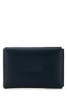 Navy blue leather Sovana card holder