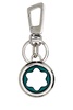 Silver steel keyring