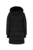 Black polyester Talassa down jacket