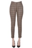 Prince of Wales print trousers