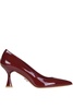 Patent leather pumps