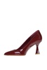 Patent leather pumps