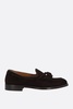 Suede Loafers With Tassels