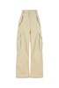 Bottega Veneta Woman Sand Cotton Blend Cargo Pant