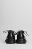 Mentone Lace Up Shoes In Black Leather