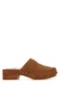 Brown Suede Joy Clogs