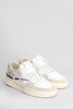 Torneo Sneakers In White Suede And Leather