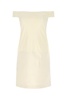 Ivory Viscose Blend Dress