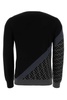 Black Stretch Wool Sweater