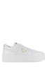 White Leather Downtown Sneakers