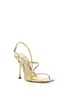 JIMMY CHOO Sculptural Sandals with Graphic Drop Heel for Women