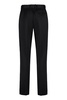 BOTTEGA VENETA Men's Black Wool Tailored Trousers for FW24