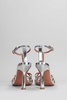 Lidia Sandals In Silver Leather