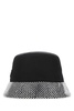 Prada Logo Plaque Embellished Bucket Hat