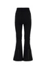 Fendi Woman Black Stretch Nylon Pant