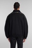 Sweatshirt In Black Cotton