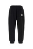 Black Cotton Joggers