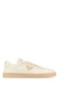 Ivory Leather Downtown Sneakers