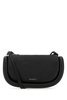 Black Leather The Bumper 12 Crossbody Bag