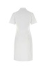 Miu Miu Woman White Poplin Shirt Dress