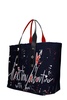 Frangibus Toile Tote In Black Leather