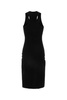 Miu Miu Woman Black Viscose Blend Dress