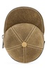 Cappuccino Suede Mini Cap Crossbody Bag