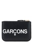 Comme Des Garcons Wallet Huge Logo Pouch