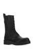 Ann Demeulemeester Woman Black Leather Maxim Ankle Boots