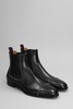 Chelsea Cloo Ankle Boots In Black Leather