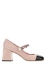 Miu Miu Woman Pink Leather Pumps