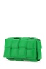 Grass Green Nappa Leather Padded Cassette Belt Bag