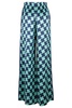 Printed Wide Leg Trousers