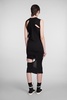 Membrane Ii Dress In Black Cotton