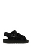 Black Suede Goldencoast Sandals