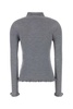 Grey Wool Oda Polo Shirt