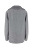 Grey Wool Blend Coat