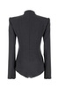 Grey Wool Giuda Bodysuit