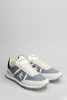 Sean Sneakers In Grey Suede And Fabric