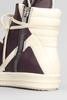 Geobasket Sneakers In Viola Leather