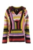 Chloé Colour Block Knit Hoodie