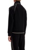 TOM FORD Elegant Viscose Zip-Up V-Neck Sweatshirt