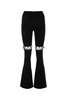 Black Viscose Stretch Pant