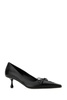 Jimmy Choo Woman Black Nappa Leather Scarlett 50 Pumps