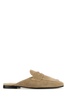 Miu Miu Woman Beige Suede Slippers